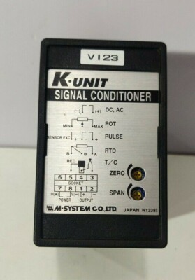 M-SYSTEM KVS-4A-R SIGNAL CONDITIONER *NEW*