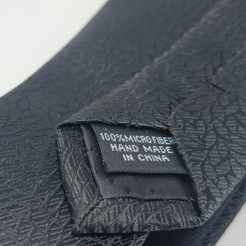 ZENIO Slim Black Microfiber Ties - Geo-Dot, Floral, HoundsTooth, Striped *NEW* - Picture 12 of 22