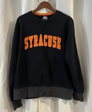 Syracuse Orange Hoodie Mens Large Nike Sweatshirt Retro Pullover Logo NCAA