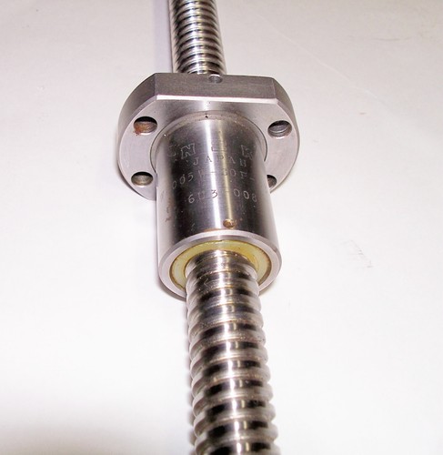 NSK Ball Screw 15-1/2" OAL W2005W 80P C3Z 6U3-008 Lead Screw Milling ,Grinder - Picture 2 of 5