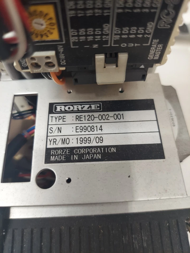 RE120-002-001 / 指数 ELEVATOR ASSY / RORZE 状况完好 优惠 — 第 2/4 张图片