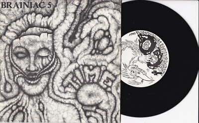 Brainiac 5 -Time / Monkeys & Degenerates- 7'' 45 Roadrunner Records near mint 