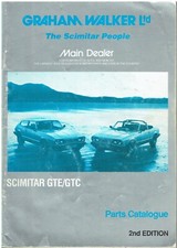 RELIANT SCIMITAR 3.0 GTE SE5/A SE6/A 2.8 GTE SE6B 2.8 GTC SE8 PARTS CATALOGUE