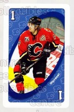 2007-08 Calgary Flames Mattel UNO #15 Rhett Warrener