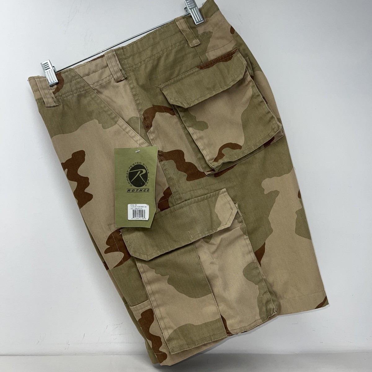 Gilet Tactique Rothco Ranger – Taille S, Camouflage Désert, Vintage Utilitaire