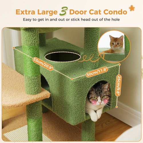 PAWZ Road Cat Tree Tower Scratching Post Scratcher Condo House Cat Furniture 184 - Picture 45 of 56