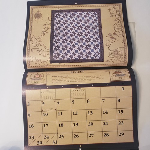 The Discover America Quilt Calendar 1492-1992. - Picture 9 of 9