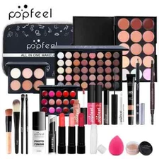 Makeup Kit Set Eyeshadow Palette Liner Brow Concealer Foundation Blush Cosmetics