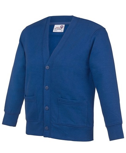 Personalised Custom KIDS ACADEMY CARDIGAN 2 POCKETS SCHOOL UNIFORM JUMPER AC02J - Picture 12 of 17