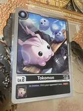 Digimon Card Game Single EX5-005 U Tokomon Box Topper