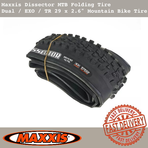 Maxxis Dissector MTB Folding Tire Dual EXO TR 29 x