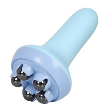 Handheld Body Massager with 5 Roller Balls for Back Neck Leg Muscle Pain Relief