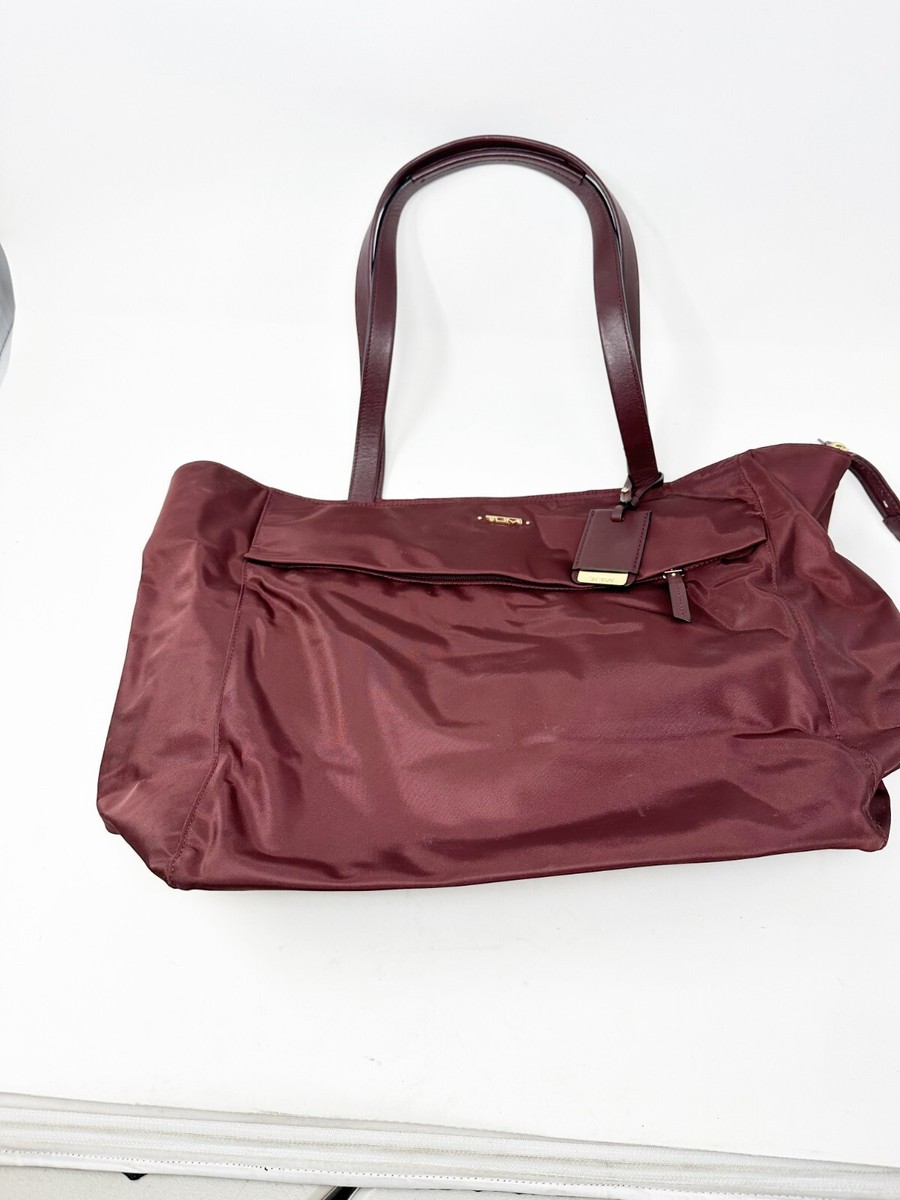Tumi Womens Voyageur M Tote Shoulder Bag Double Handle Nylon
