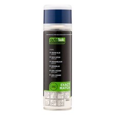 Autotek Exact Match Fast Drying Aerosol Spray Paint Ford Ocean Blue 300ml