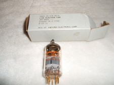 1 NOS Amperex 6922 /6DJ8 Vintage Radio VACUUM TUBE Hickok 539C test stated