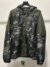 DSG Boys 3-in-1 Waterproof Camouflage Jacket XL Fleece Layer Hooded Outdoor