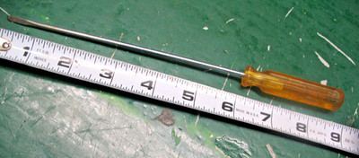 VACO S/B A 216-6 SCREWDRIVER 6'' SHANK STRAIGHT SLOT VINT. ORIGINAL USA