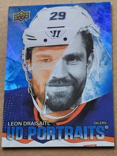 2025-26 Upper Deck UD Portraits Leon Draisaitl Edmonton Oilers #P-30