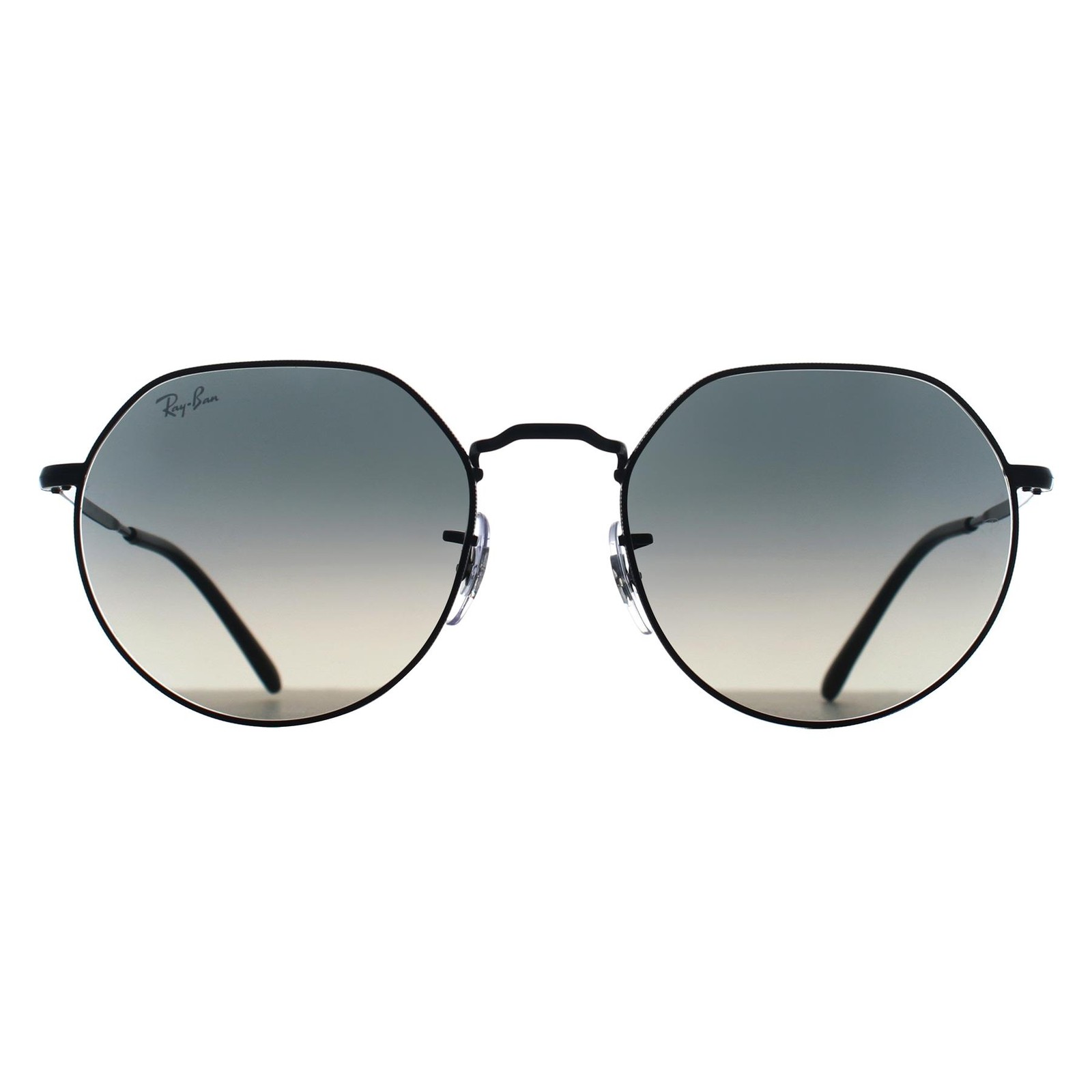Ray-Ban Sunglasses RB3565 Jack 002/71 Polished Black Grey Gradient