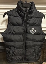 Abercrombie  Fitch Kids Black Puffer Vest