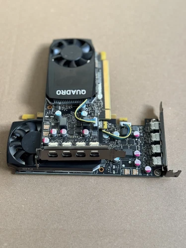 Nvidia QUADRO P620 PCI Express 2GB GDDR5 Graphics Card 4x Mini DPort Ref:1543 - Picture 4 of 5