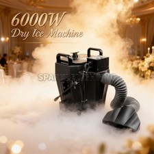 PAIDUN 6000W Large Dry Ice Fog Machine Fog Smoke Effect Maker Wedding Show Event