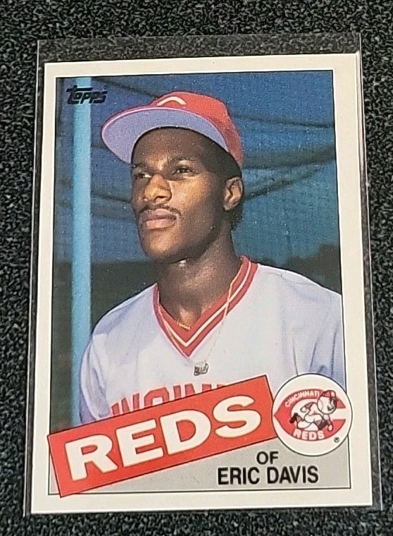 ERIC DAVIS 1985 TOPPS #627 (RC) CINCINNATI REDS