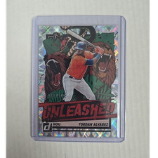Panini 2021 Donruss Yordan Alvarez Astros Unleashed Silver #UNL1 /349
