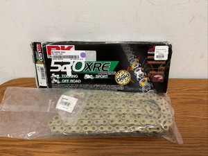 RK Chain 520 XRE Drive Chain 120 Links Gold GB520XRE-120