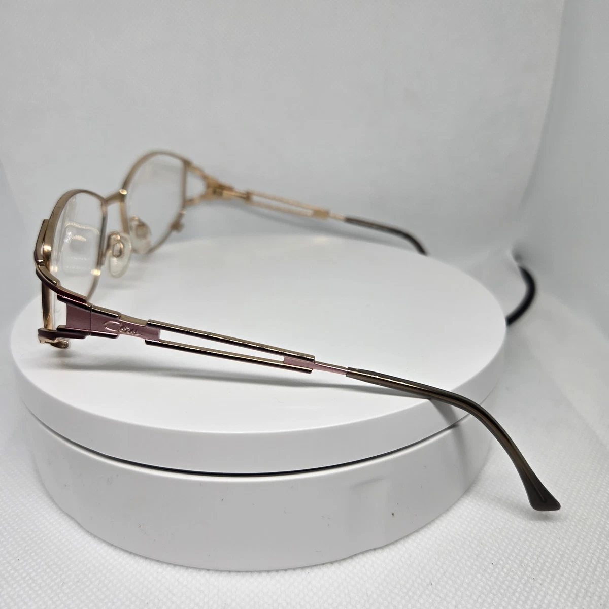 CAZAL MOD 4243 COL 001 Titanium German Made Eyeglasses‎ Frame 52 16 135 21420 CAZAL Titanium Gold Eyeglass Frames for sale | eBay main image 2