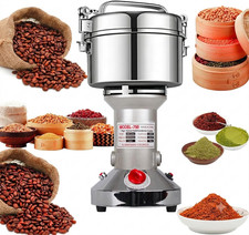 Molinillo de grano eléctrico 750 g Molinillo de acero inoxidable Cereales Pulverizador de harina de maíz