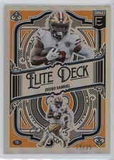 2022 Panini Donruss Elite Elite Deck Orange 19/25 Deebo Samuel #ED-10 g2u