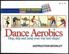 [MANUAL ONLY] Dance Aerobics (Nintendo NES, 1989) Clean, Complete