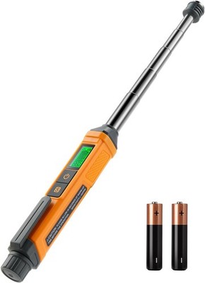 Gasmelder, TopTes PT299 Gasleck-Detektor mit Teleskopstab, tragbarer