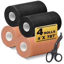 TEAWO Extra Wide Kinesiology Tape 4 Rolls (4in X 16.4Ft) – Waterproof, Hypoal... 1.60 per gallon