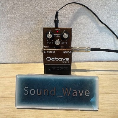 Boss OC-2 Oktavpedal Vintage Analog Effekt für Bassgitarre Made in Taiwan