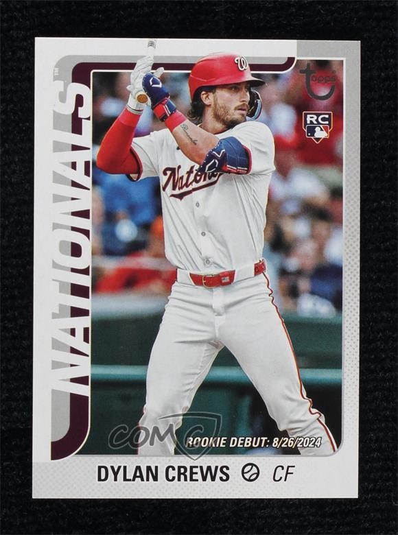 2025 Topps Update Rookie Debut Vintage Stock 21/99 Dylan Crews #US223 0y3l