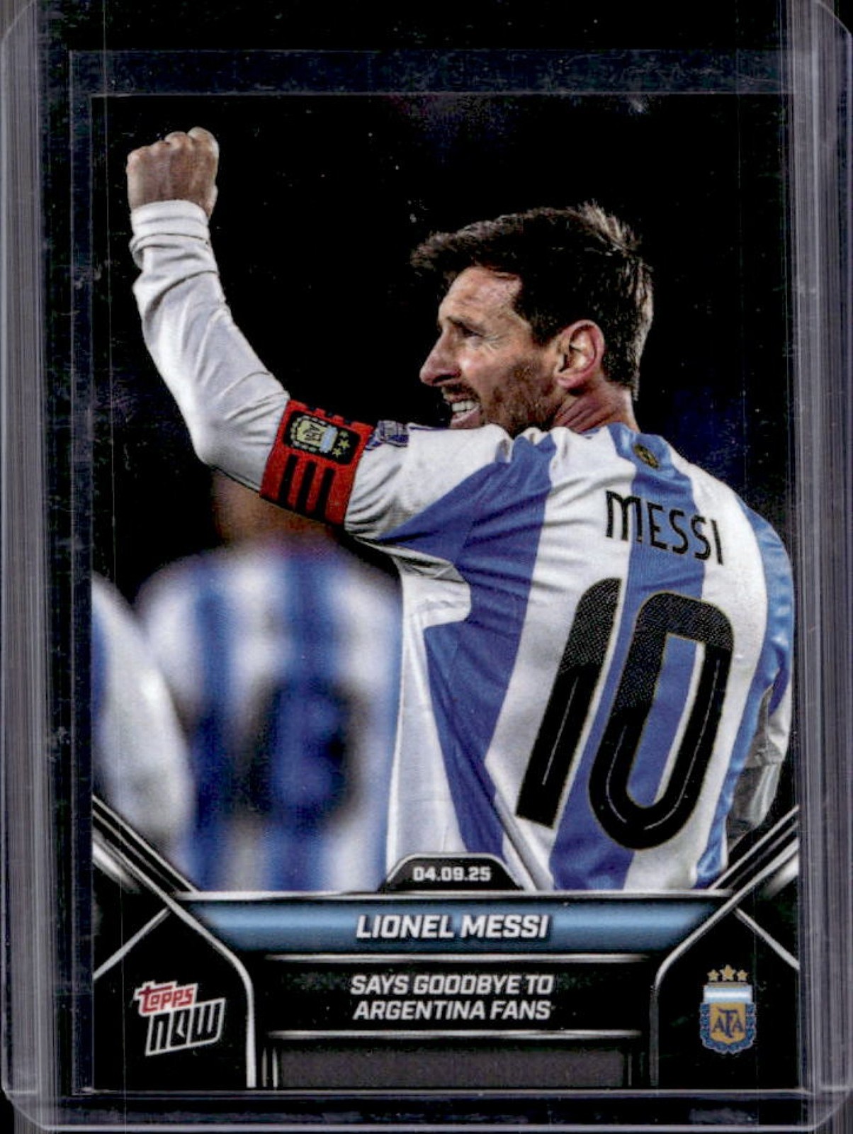 2024-25 Topps Now Argentina Lionel Messi - #002