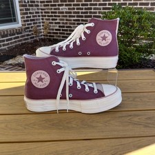 Converse Chuck Taylor All Star High Platform Lift Dark Wine Burgundy Women's 8