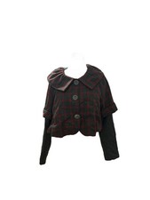 Vintage Paparazzi by Biz Blazer Plaid Womens ...