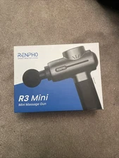 RENPHO R3 Mini Massage Gun RP-GM171 Blue - VERY Gently Used! All Parts Included!