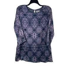 Show Me Your Mumu Dress Women’s Large Purple Velvet Burnout Paisley Boho Style