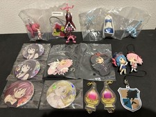 Madoka Magica Collection Bundle Keychains Acrylic Charms Badges Rare Items