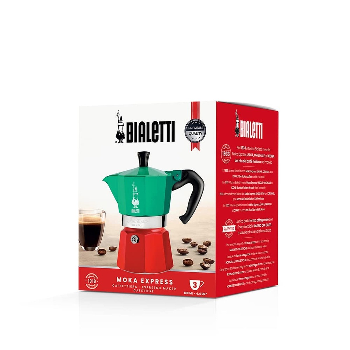 MOKA  Bialetti - Moka Express Italia Collection: Iconic Stovetop