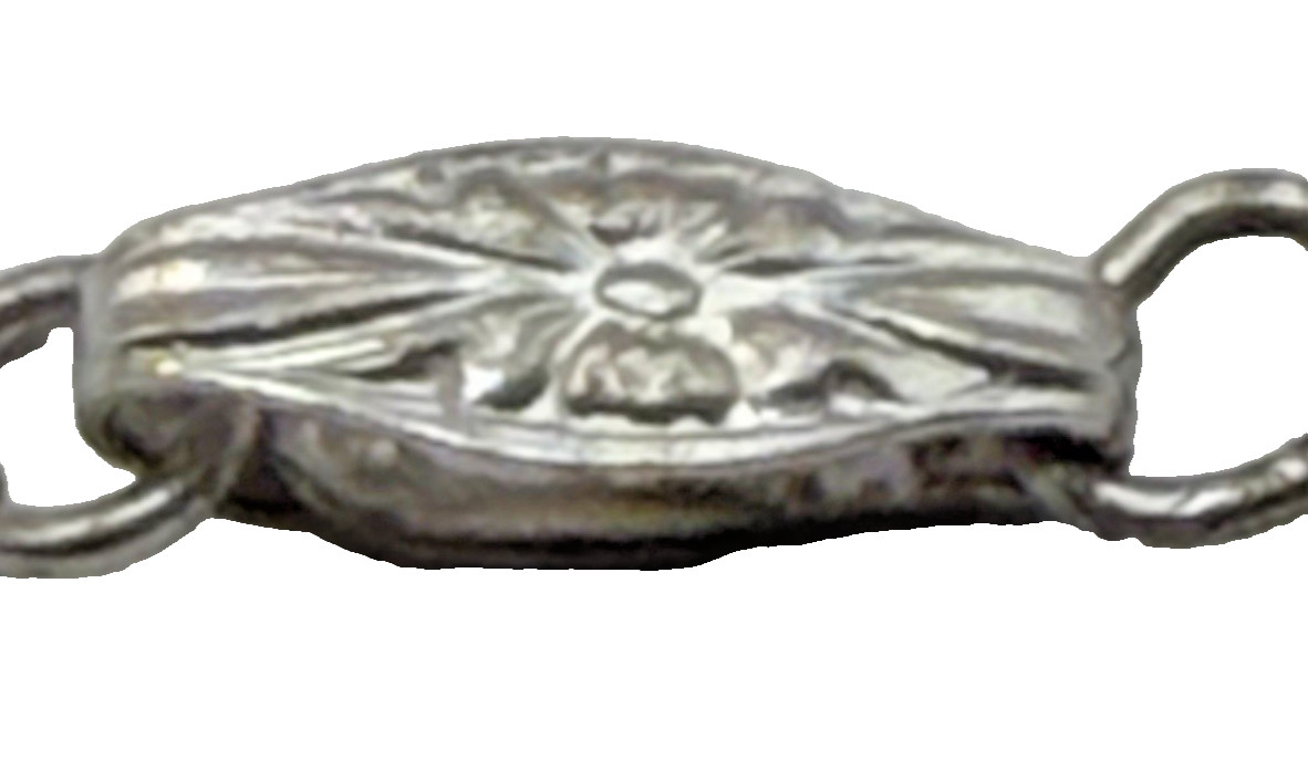 Solid Sterling Silver Egyptian Revival Cartouche … - image 8