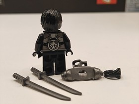 NEW Ninjago Cole Rebooted Stone Armor Custom Lego Minifigure w dual blades