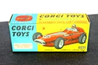 #150S Vanwall Formula 1 Grand Prix car  Vintage Corgi BOX  ONLY Original