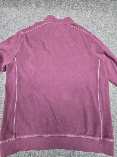 Tommy Bahama Sweater Mens XL Quarter Zip Pullover Marlin Casual - Picture 9 of 9