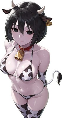Ougi Oshino Cowgirl Vinyl Car Decal Sticker 7'' Weatherproof