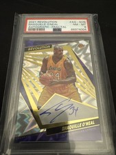 2021 PANINI REVOLUTION AUTOGRAPHS #AG-SON SHAQUILLE O'NEAL AUTOGRAPH-FRACTAL